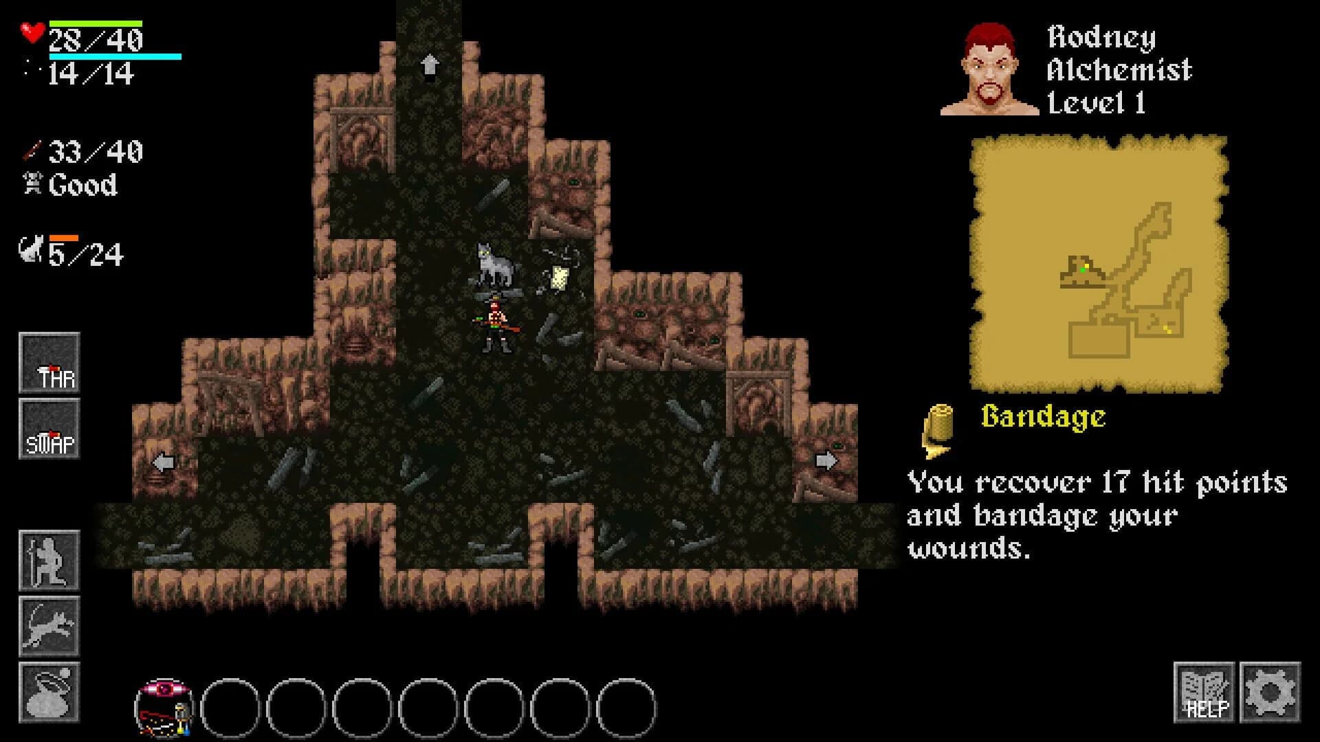 Ananias Roguelike screenshot 1