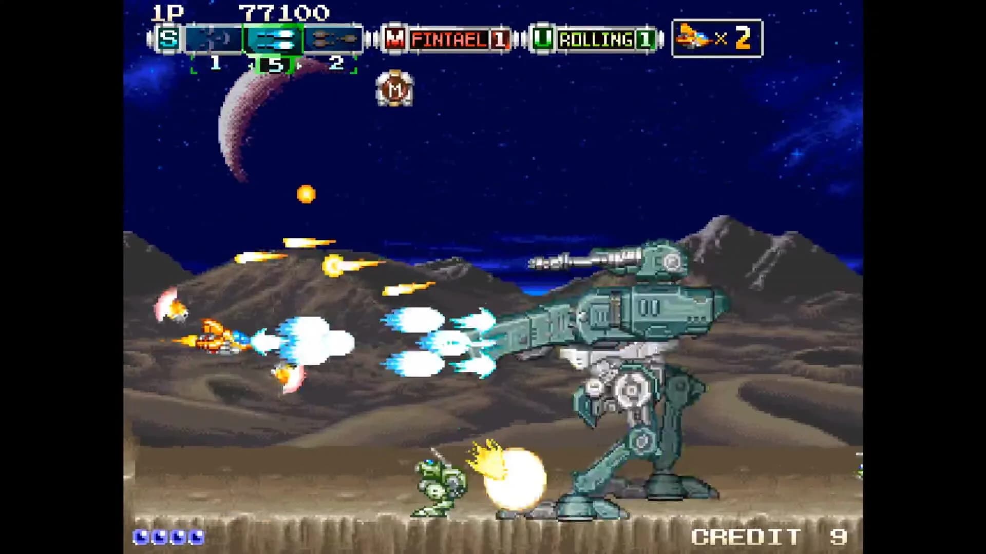 Andro Dunos II screenshot 2