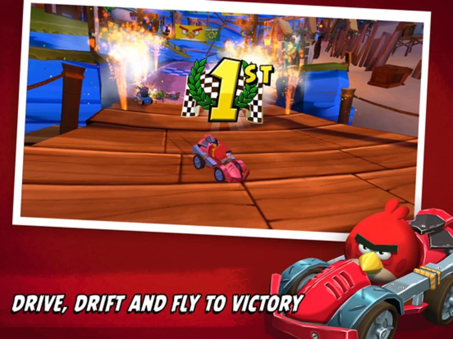 Angry Birds Go! screenshot 1