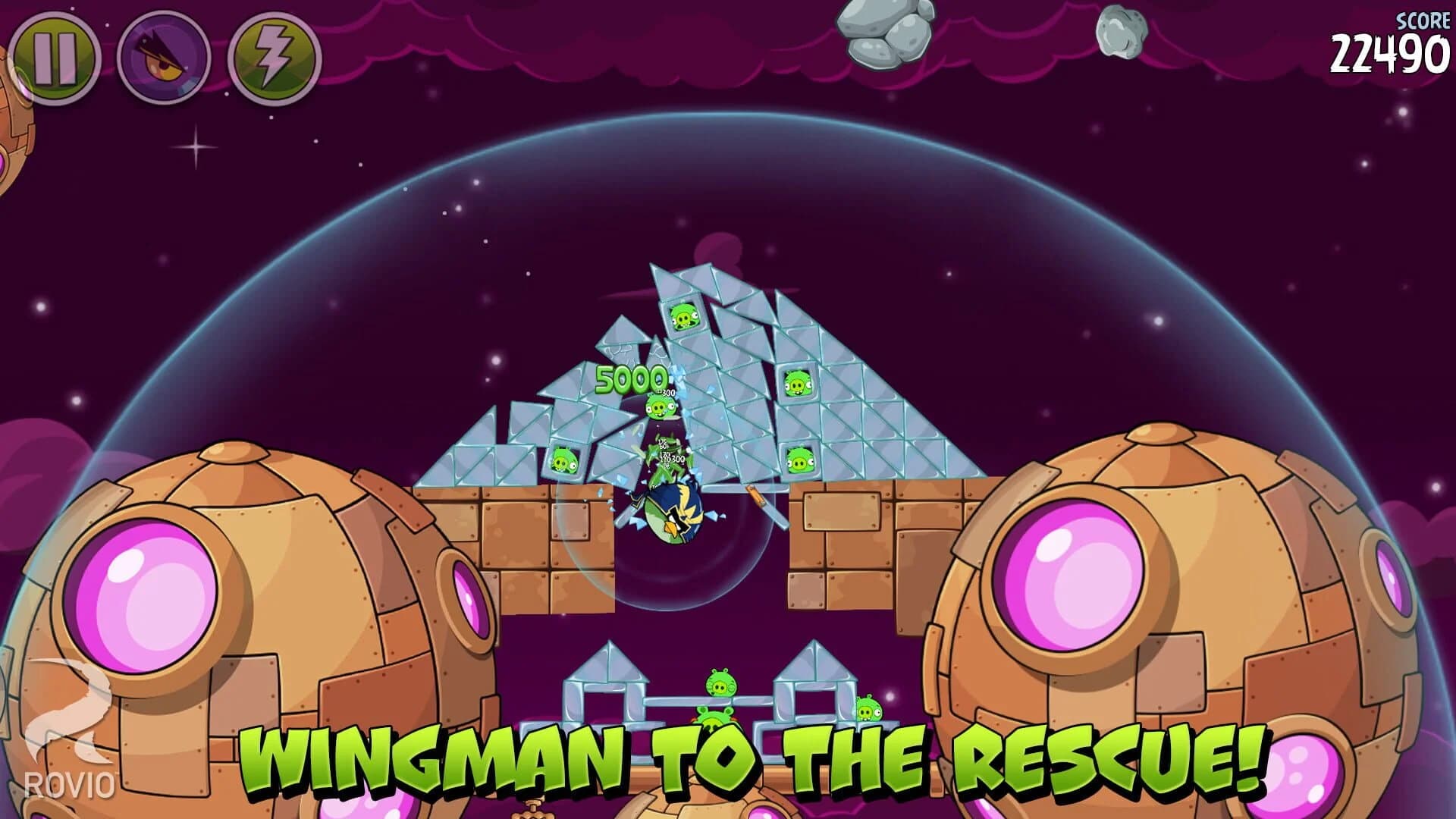 Angry Birds Space screenshot 4