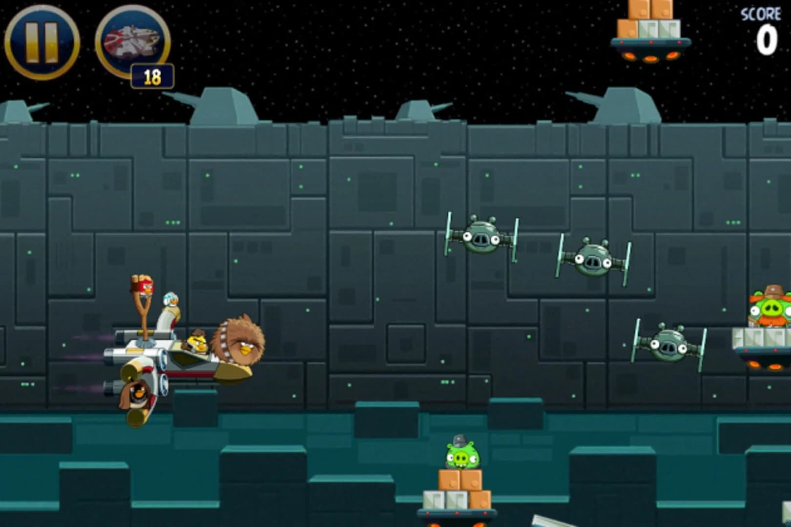 Angry Birds Star Wars screenshot 2