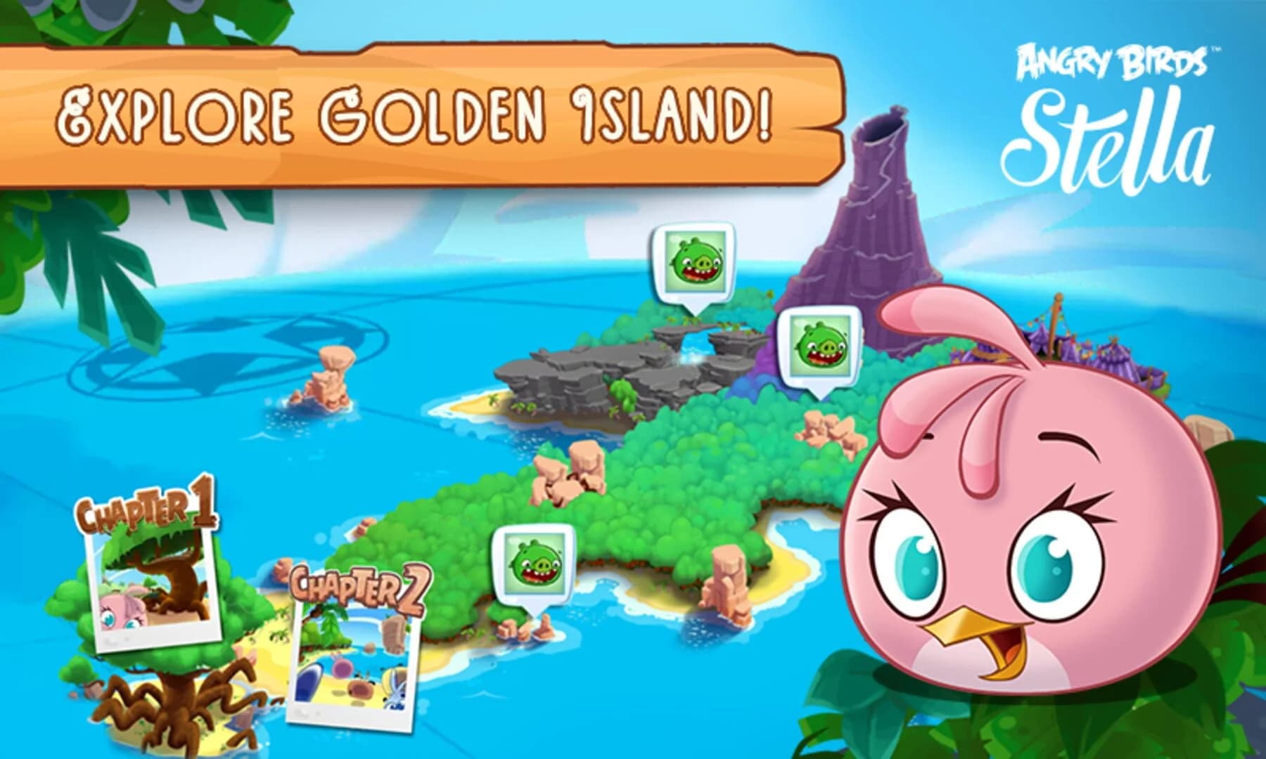 Angry Birds Stella screenshot 2