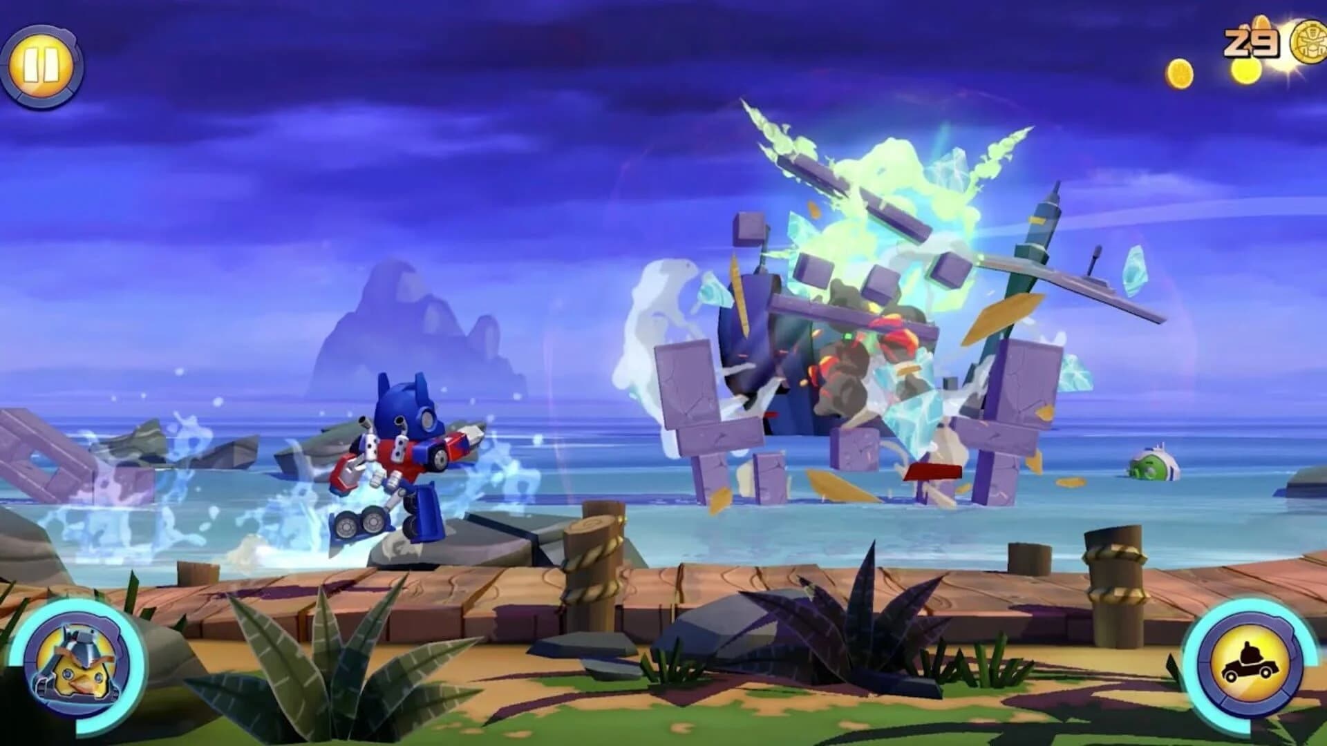 Angry Birds Transformers screenshot 5