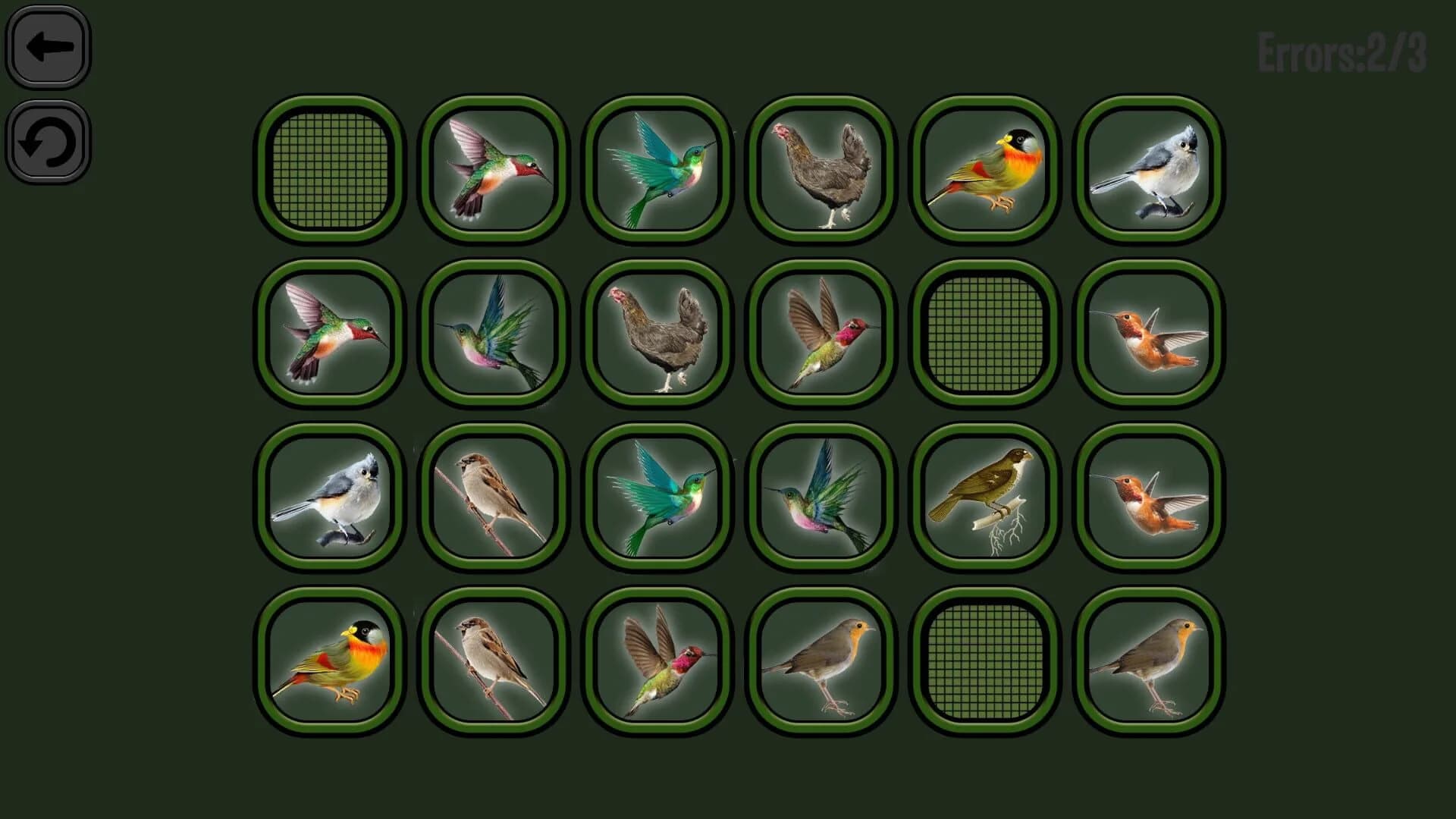 Animals Memory: Birds screenshot 4