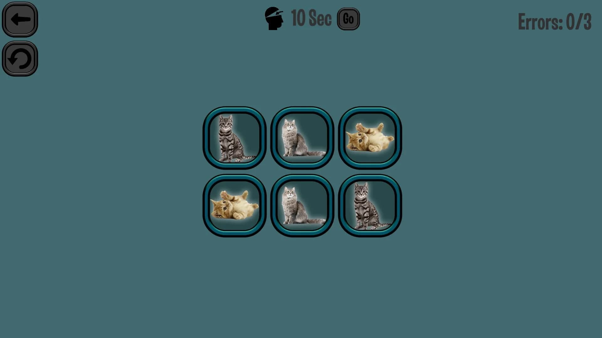 Animals Memory: Cats screenshot 3