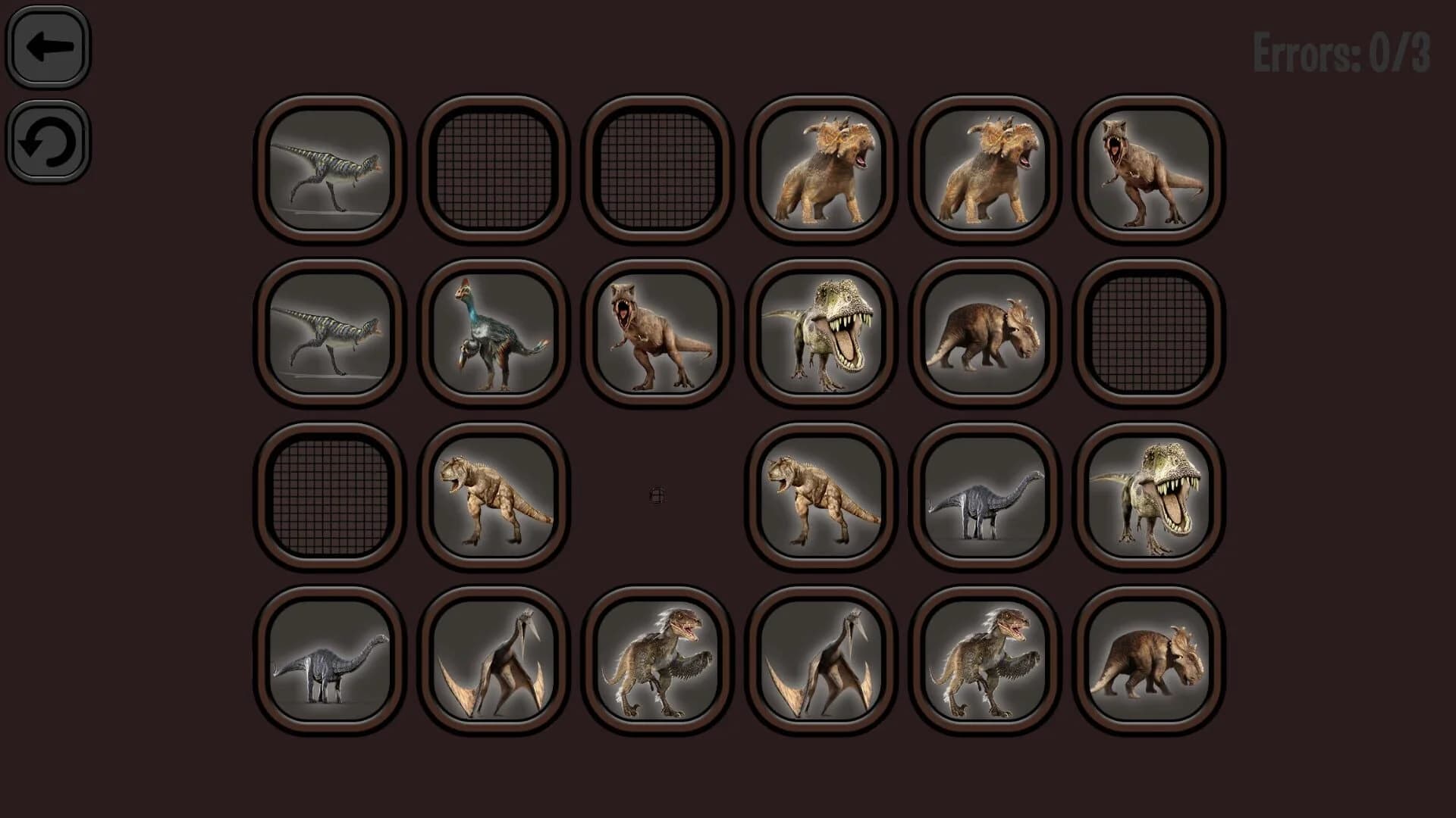 Animals Memory: Dinosaurs screenshot 4