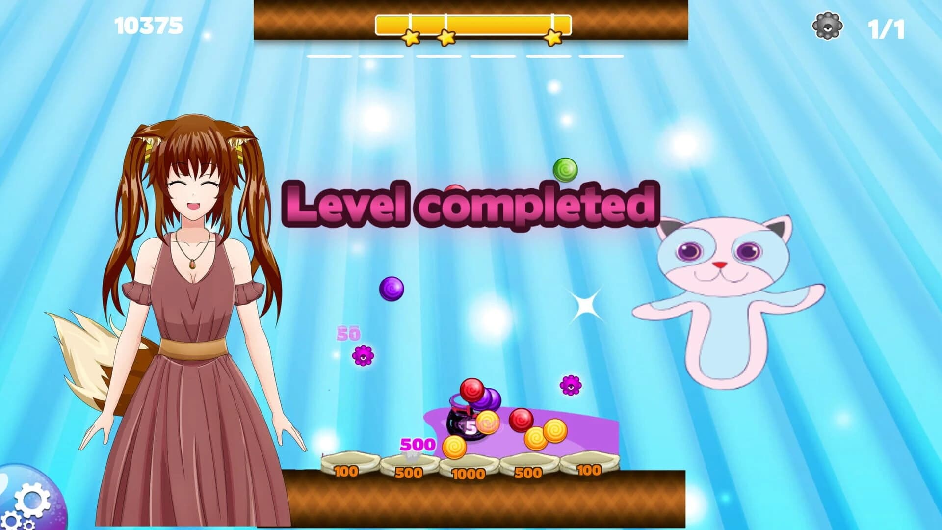 Anime Bubble Pop screenshot 2