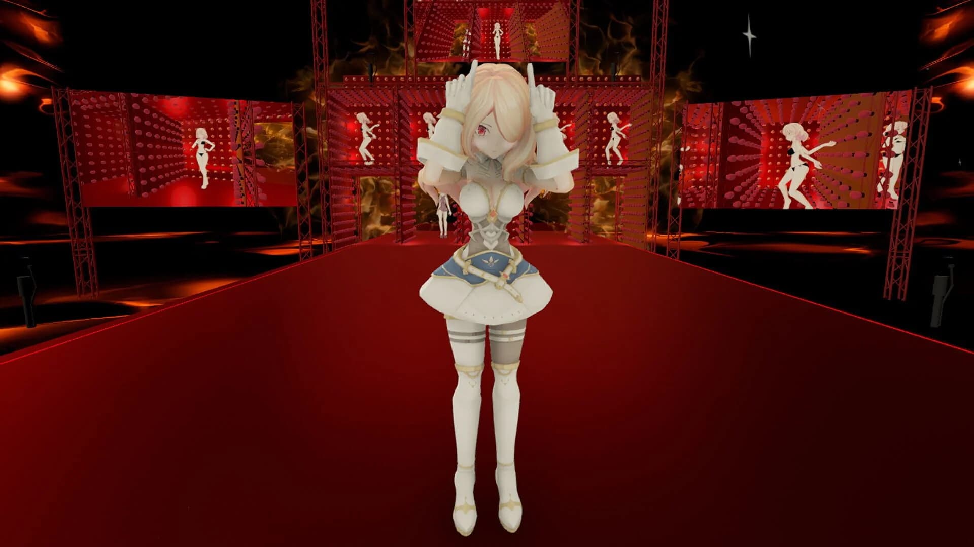 Anime fashion show screenshot 1