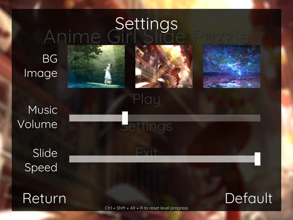 Anime Girl Slide Puzzle screenshot 7