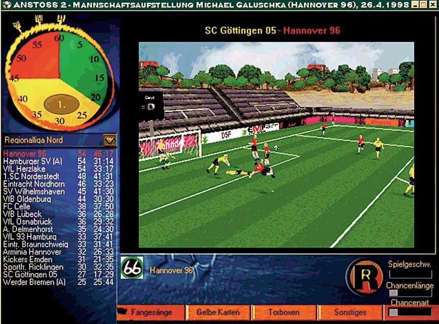 Anstoß 2 screenshot 2