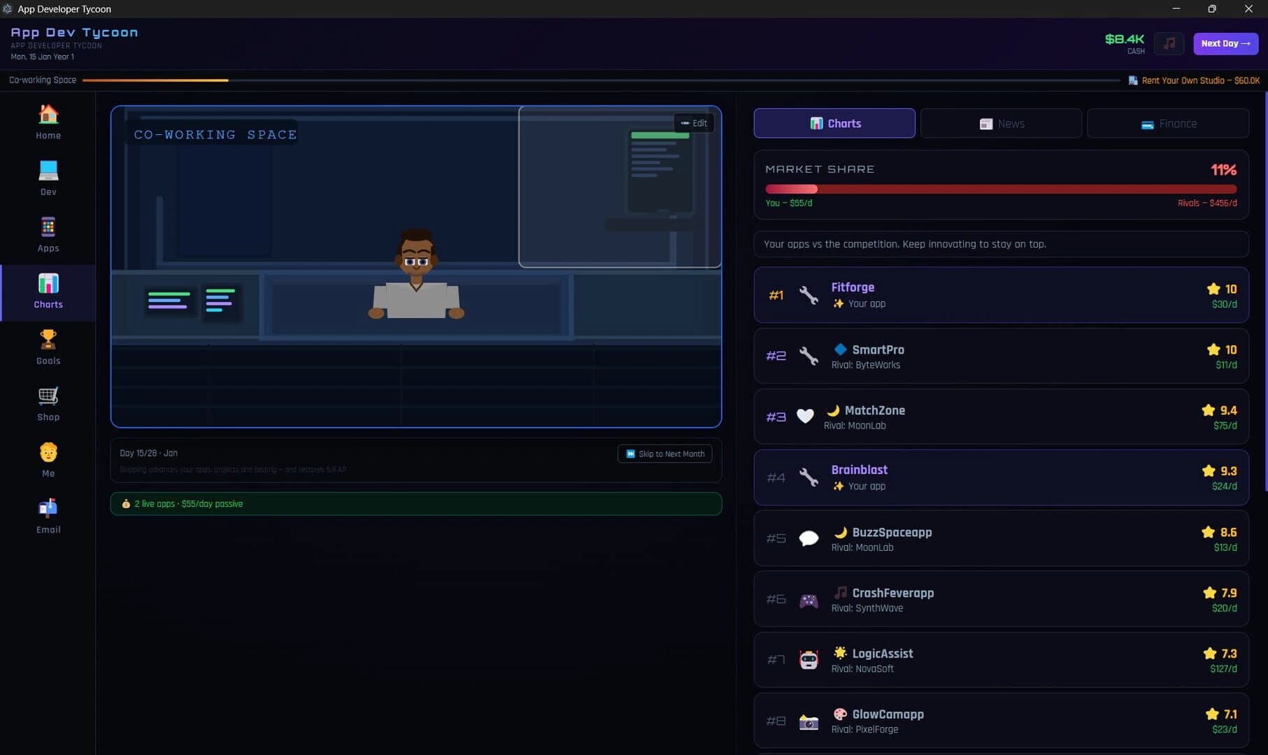 App Developer Tycoon screenshot 3