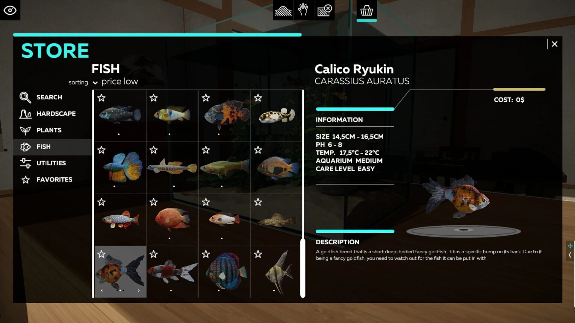 Aquarium Designer: Japan screenshot 5
