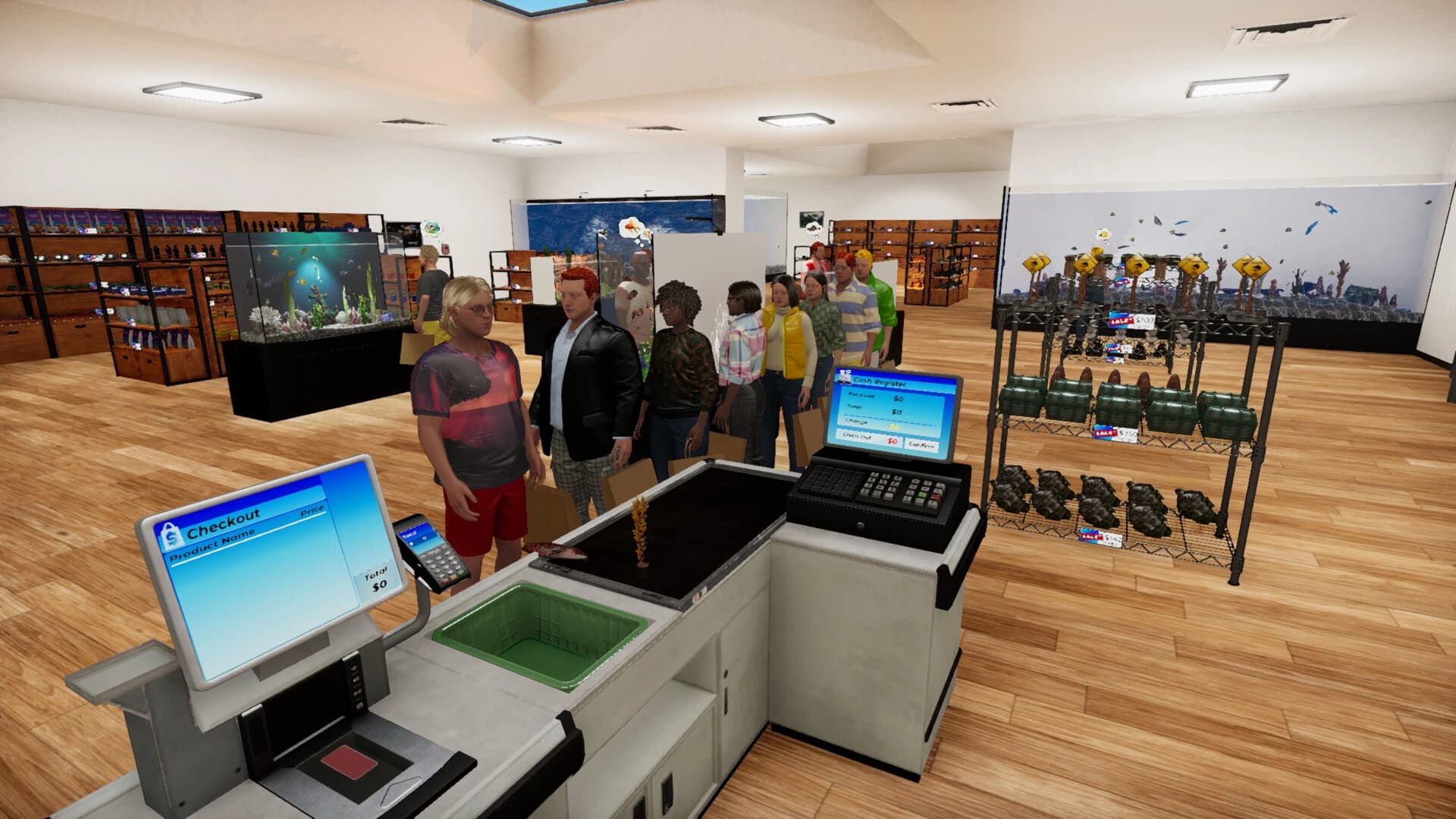 Aquatic Store Simulator screenshot 2