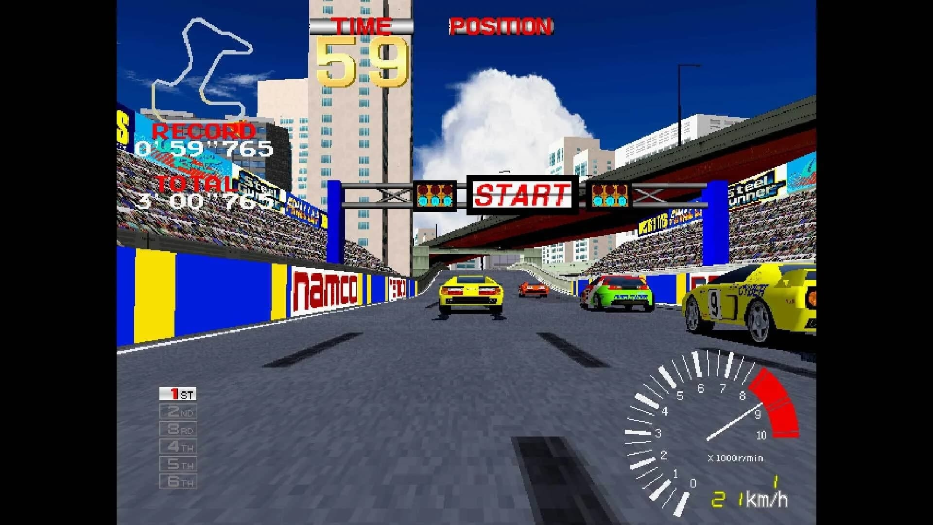 Arcade Archives 2: Ridge Racer screenshot 1