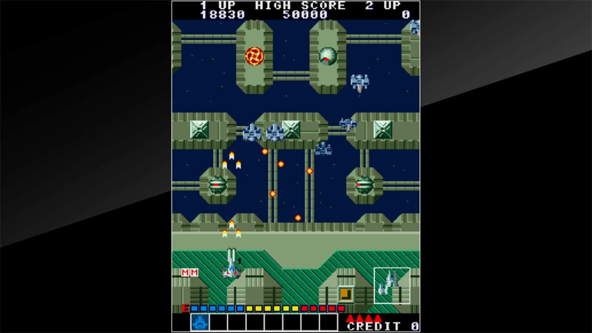 Arcade Archives: Alpha Mission screenshot 2