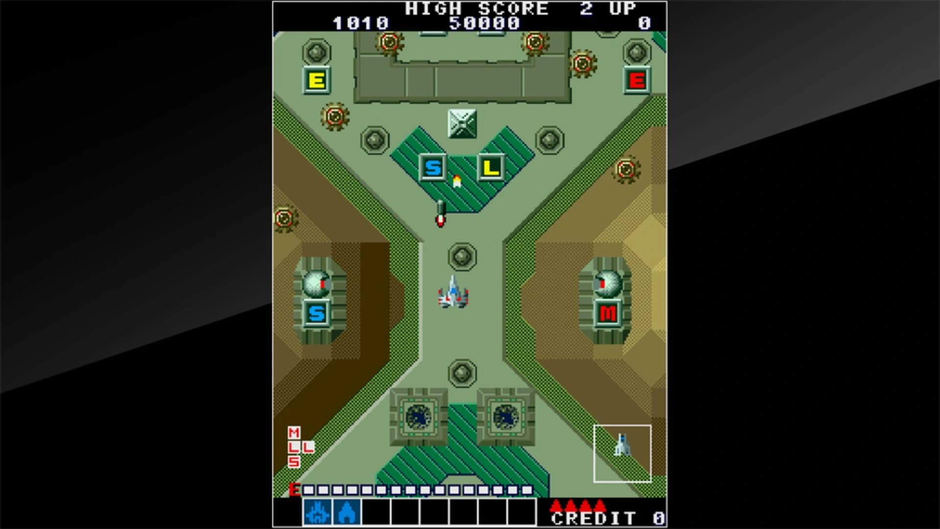Arcade Archives: Alpha Mission screenshot 1
