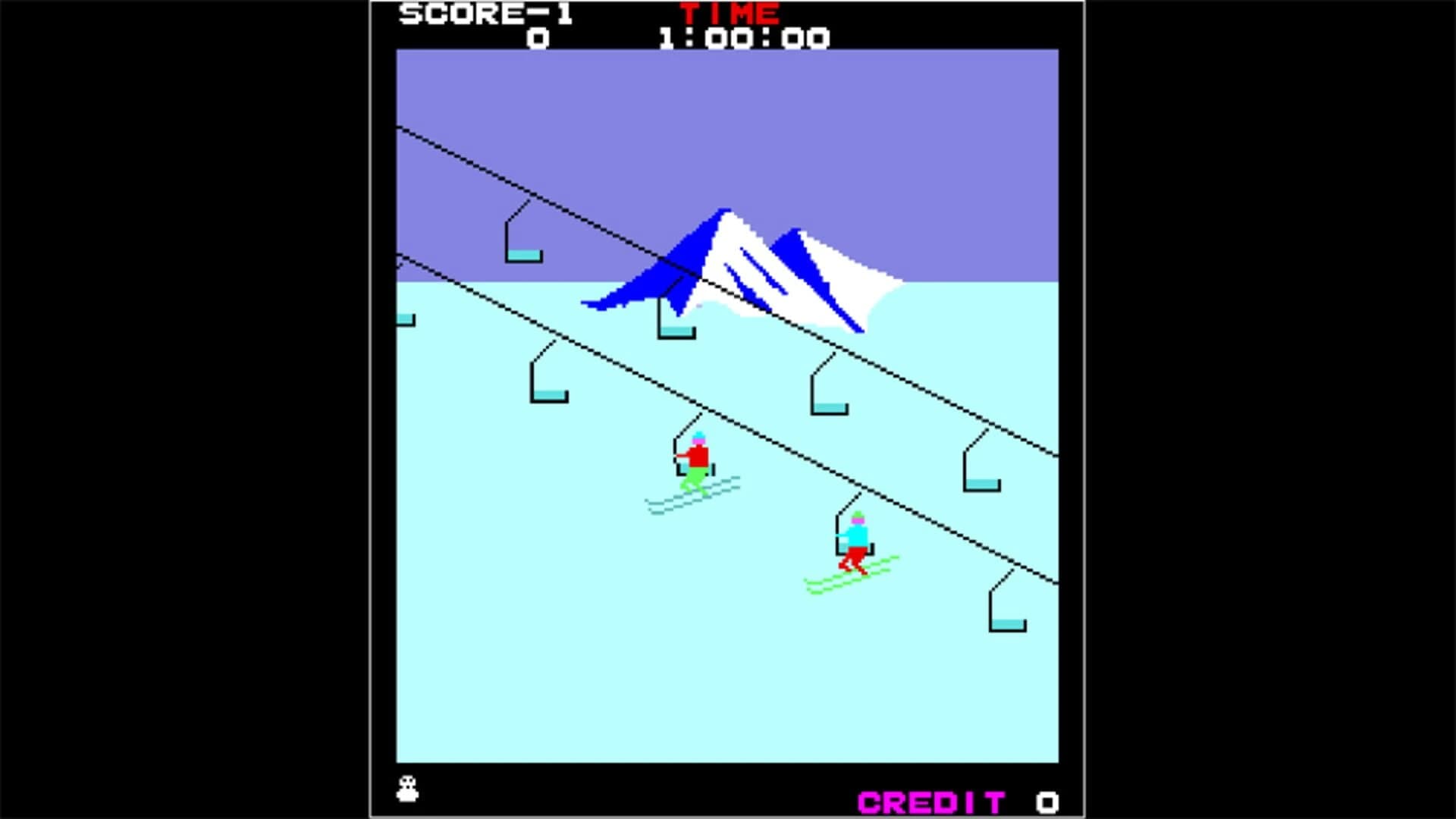 Arcade Archives: Alpine Ski screenshot 2