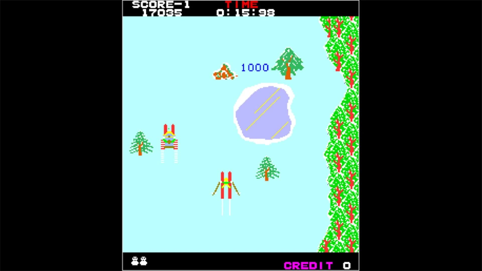 Arcade Archives: Alpine Ski screenshot 3