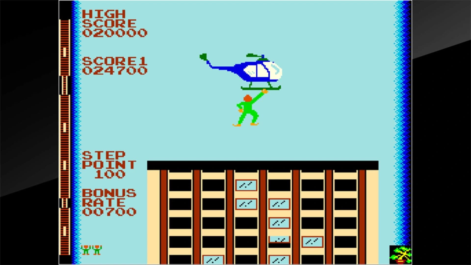 Arcade Archives: Crazy Climber screenshot 1