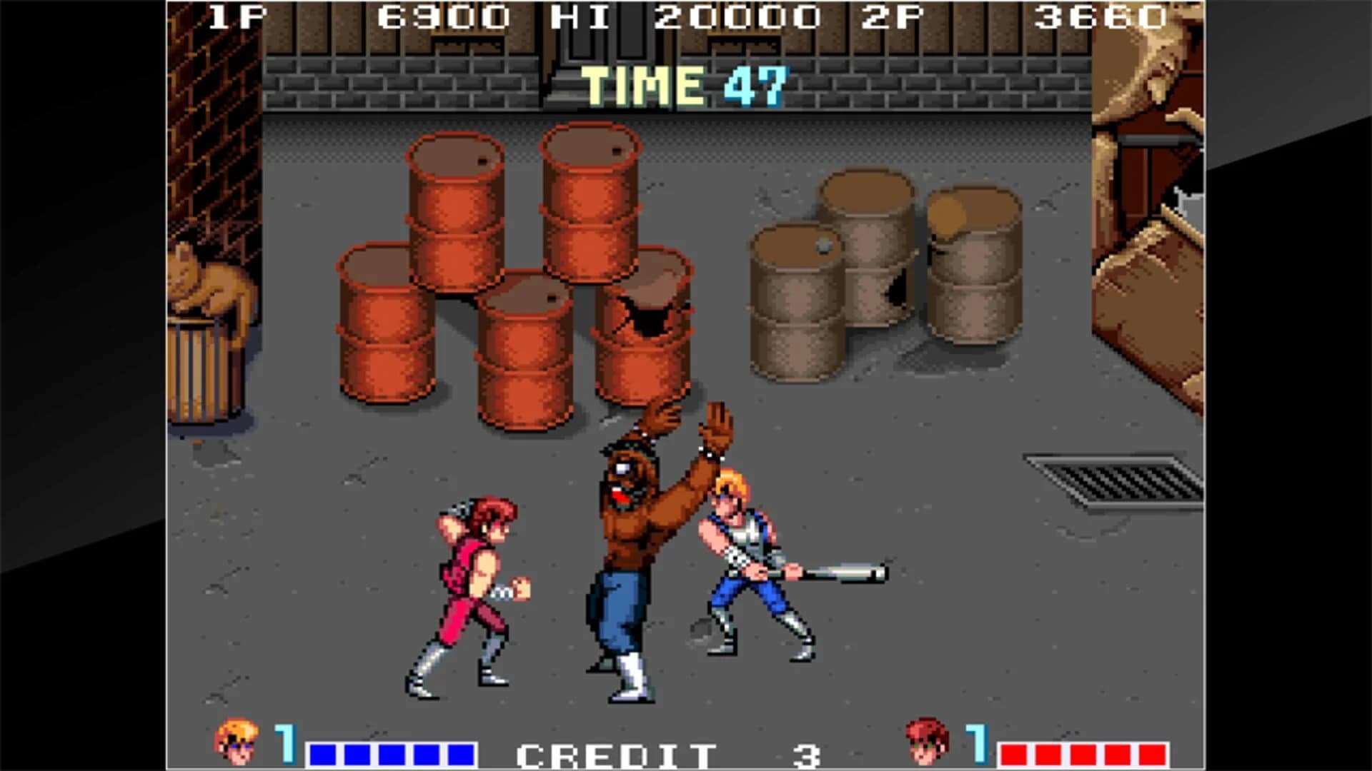 Arcade Archives: Double Dragon screenshot 1
