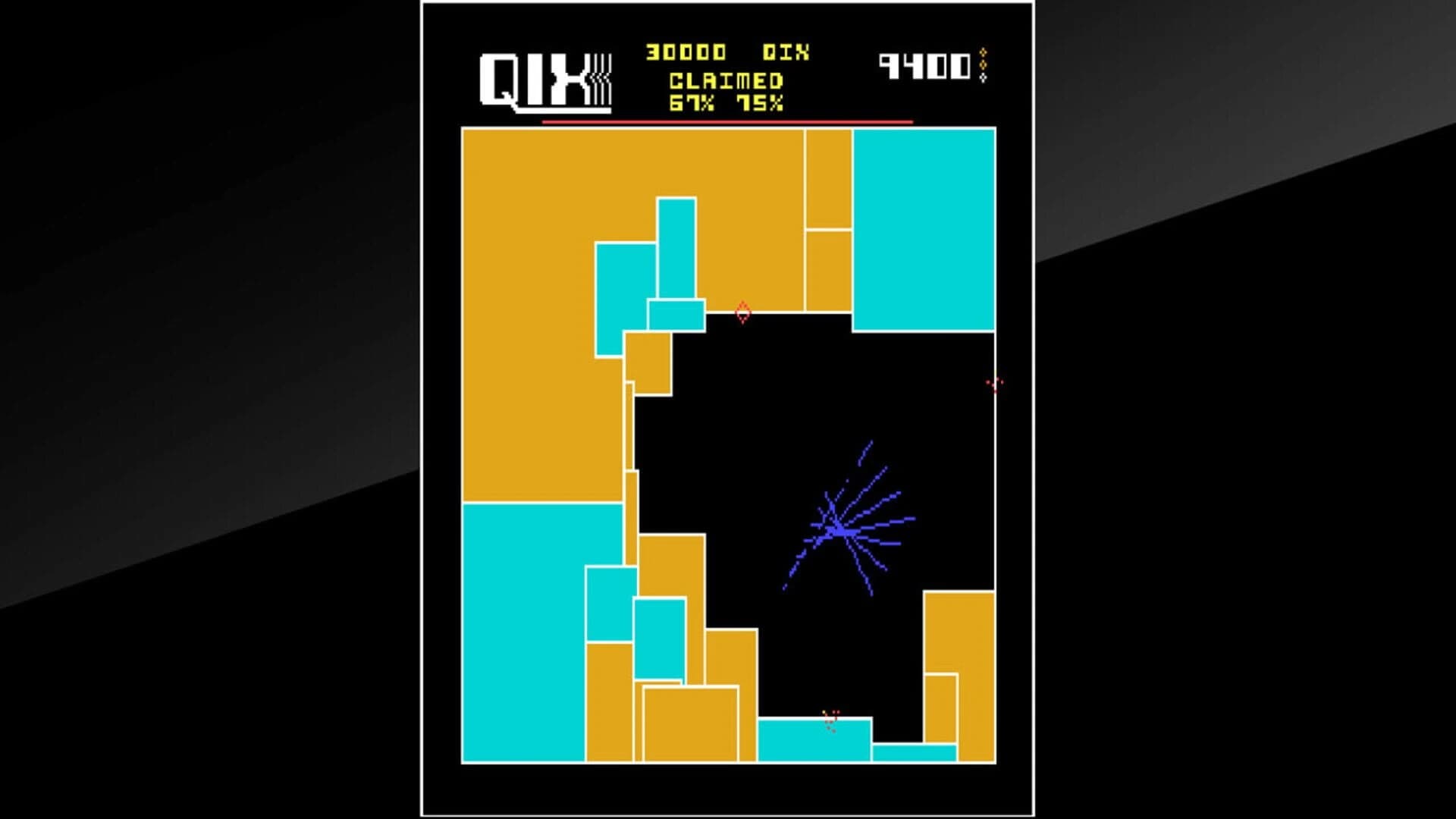 Arcade Archives: Qix screenshot 2