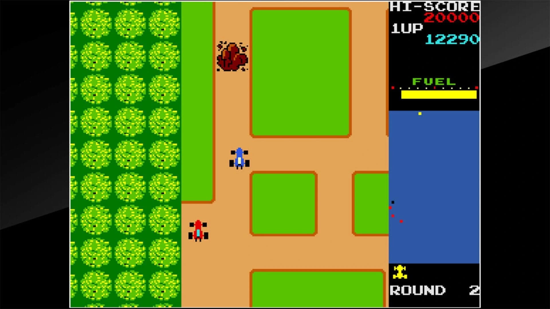 Arcade Archives: Rally-X screenshot 1