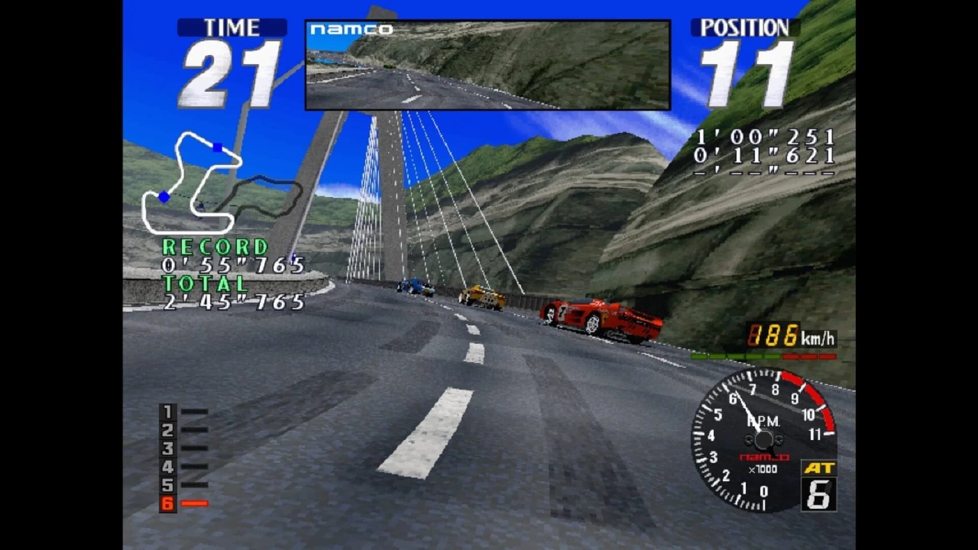 Arcade Archives: Rave Racer screenshot 3