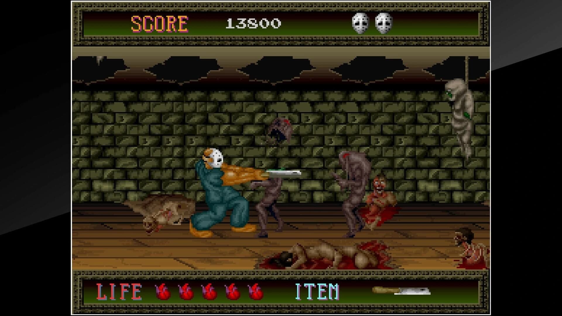 Arcade Archives: Splatter House screenshot 4