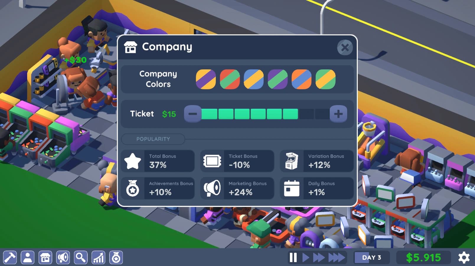 Arcade Empire Tycoon screenshot 6