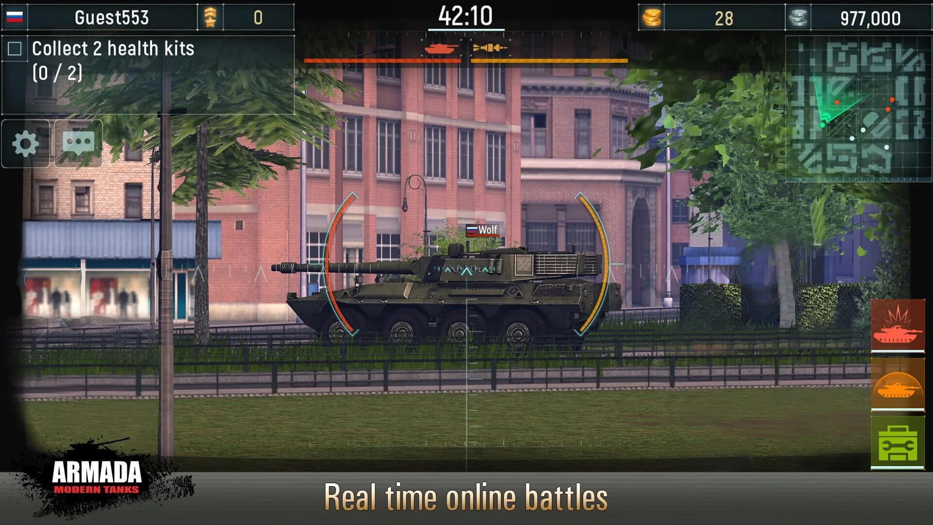 Armada: Modern Tanks screenshot 2