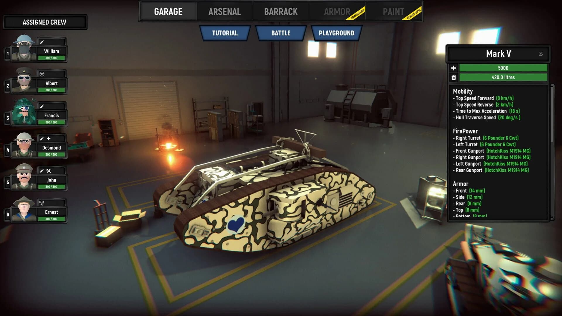 Armored Battle Crew screenshot 3