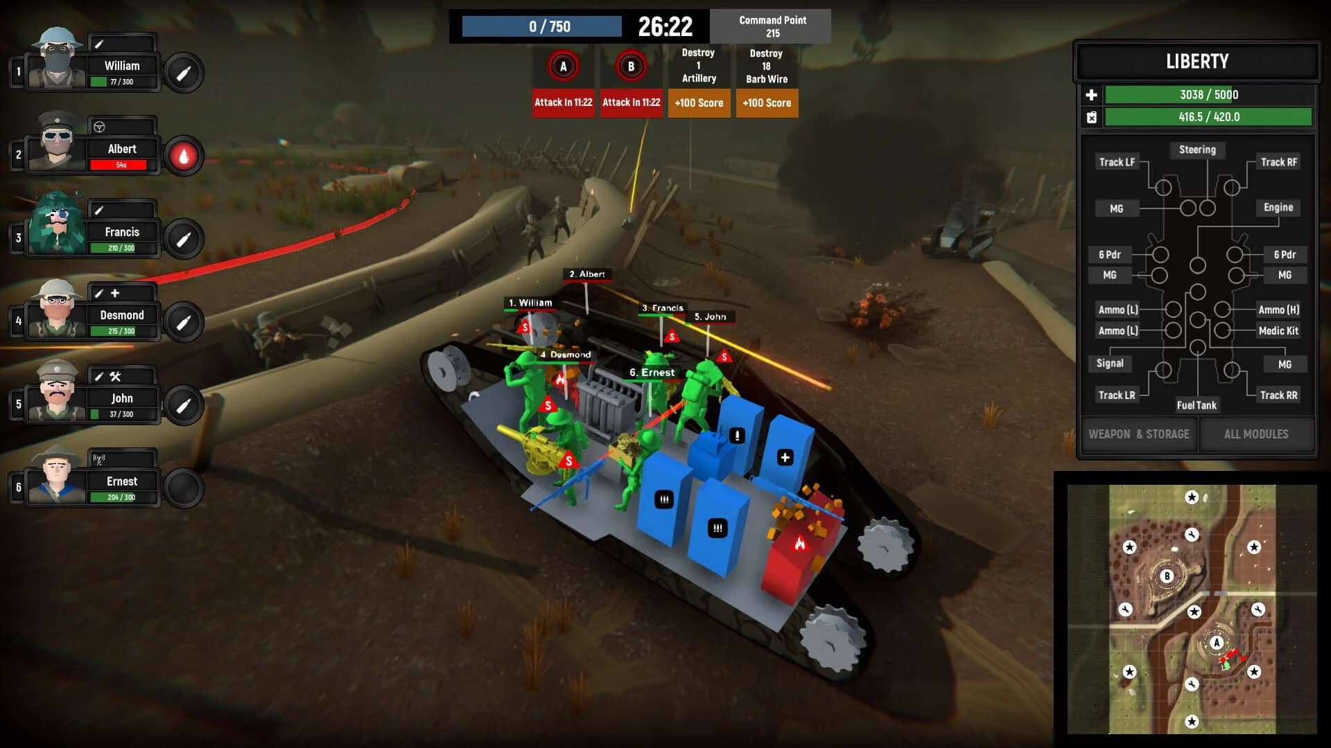 Armored Battle Crew screenshot 2