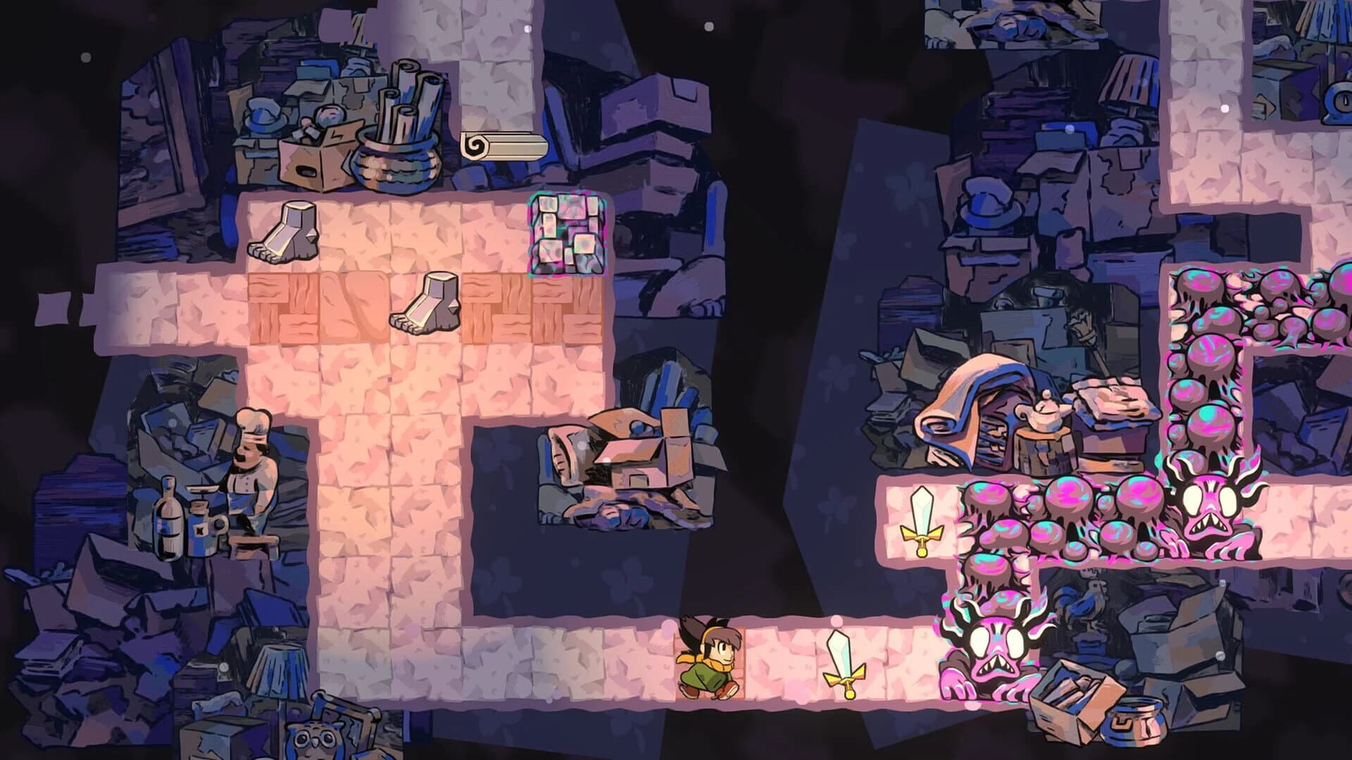 Arranger: A Role-Puzzling Adventure screenshot 4
