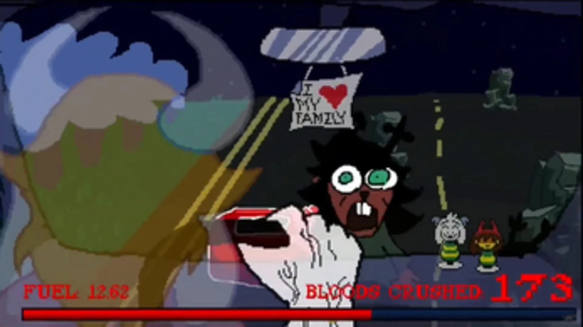 Asgore Runs Over Dess: The Game screenshot 2