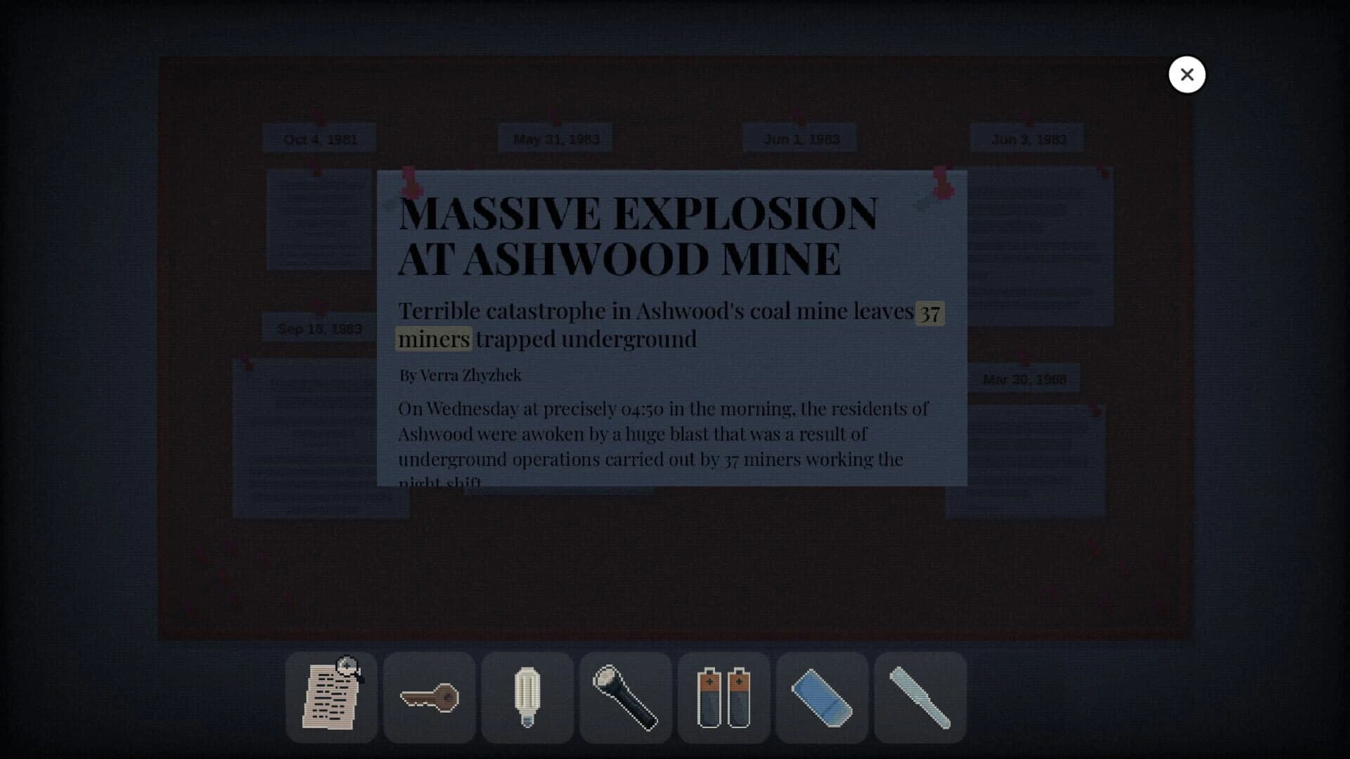 Ashwood Conspiracy screenshot 2