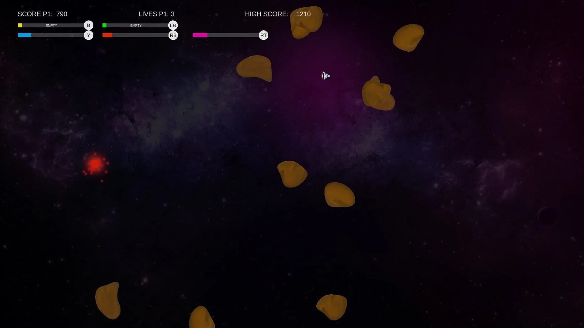 Asteroid Blasters screenshot 1