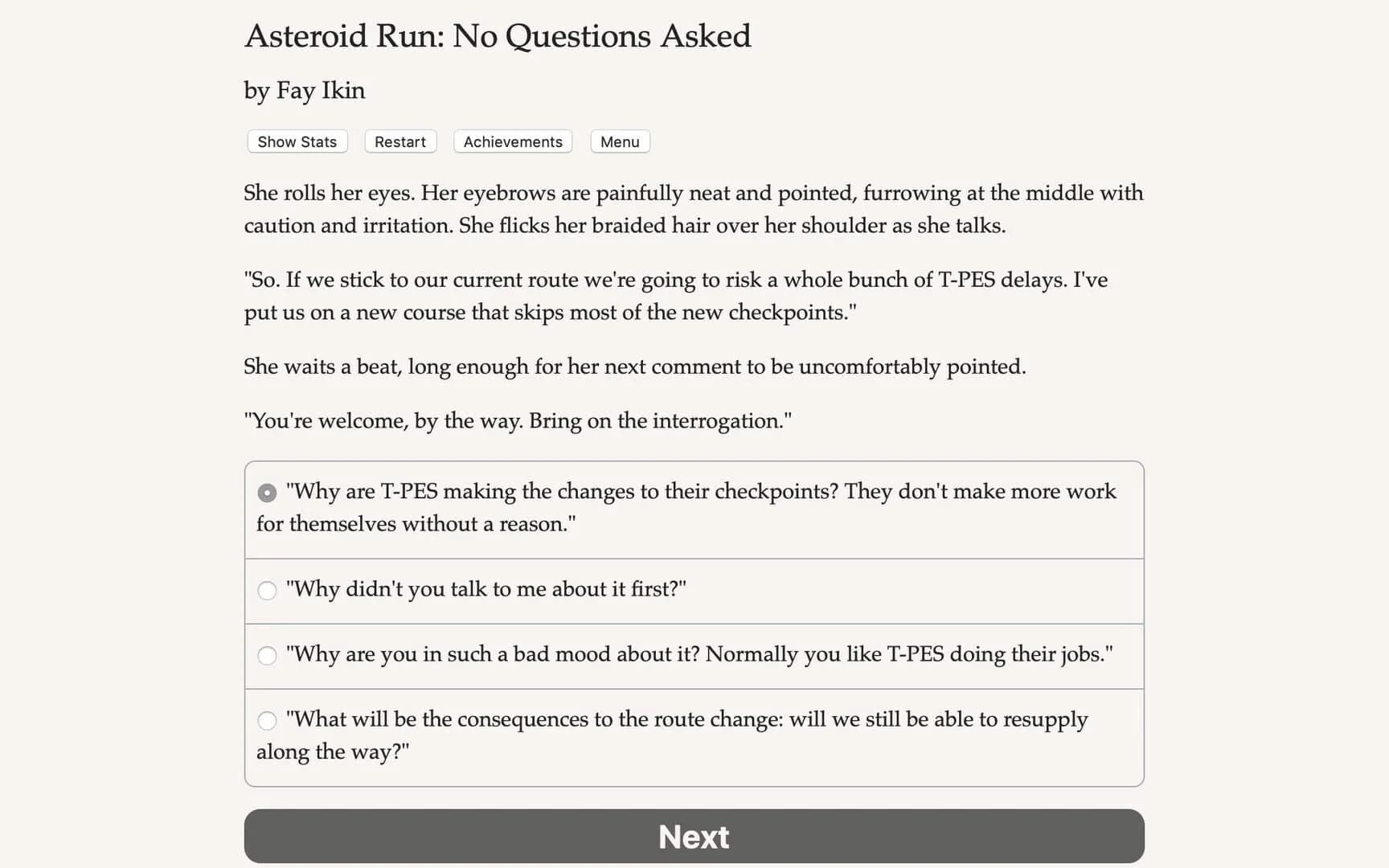 Asteroid Run: No Questions Asked screenshot 4