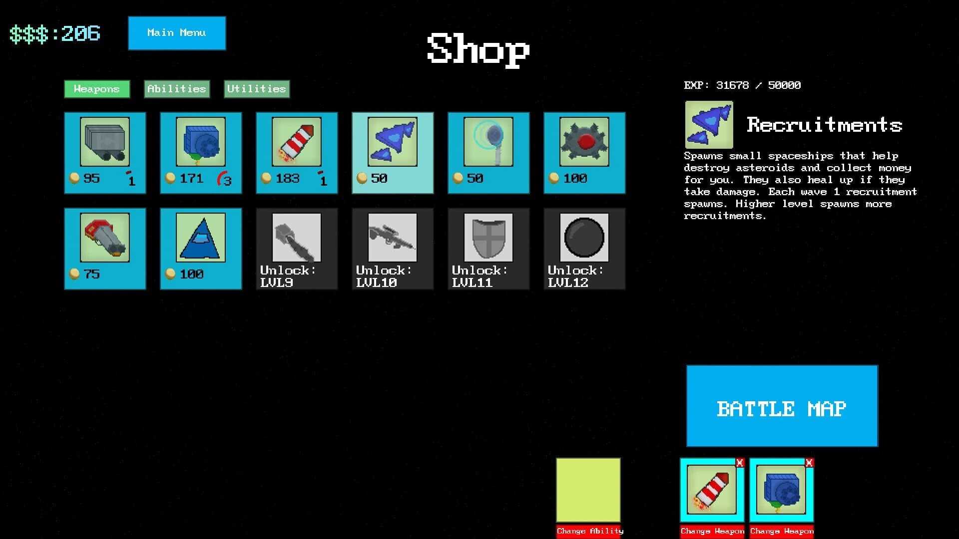 Asteroids ++ screenshot 2