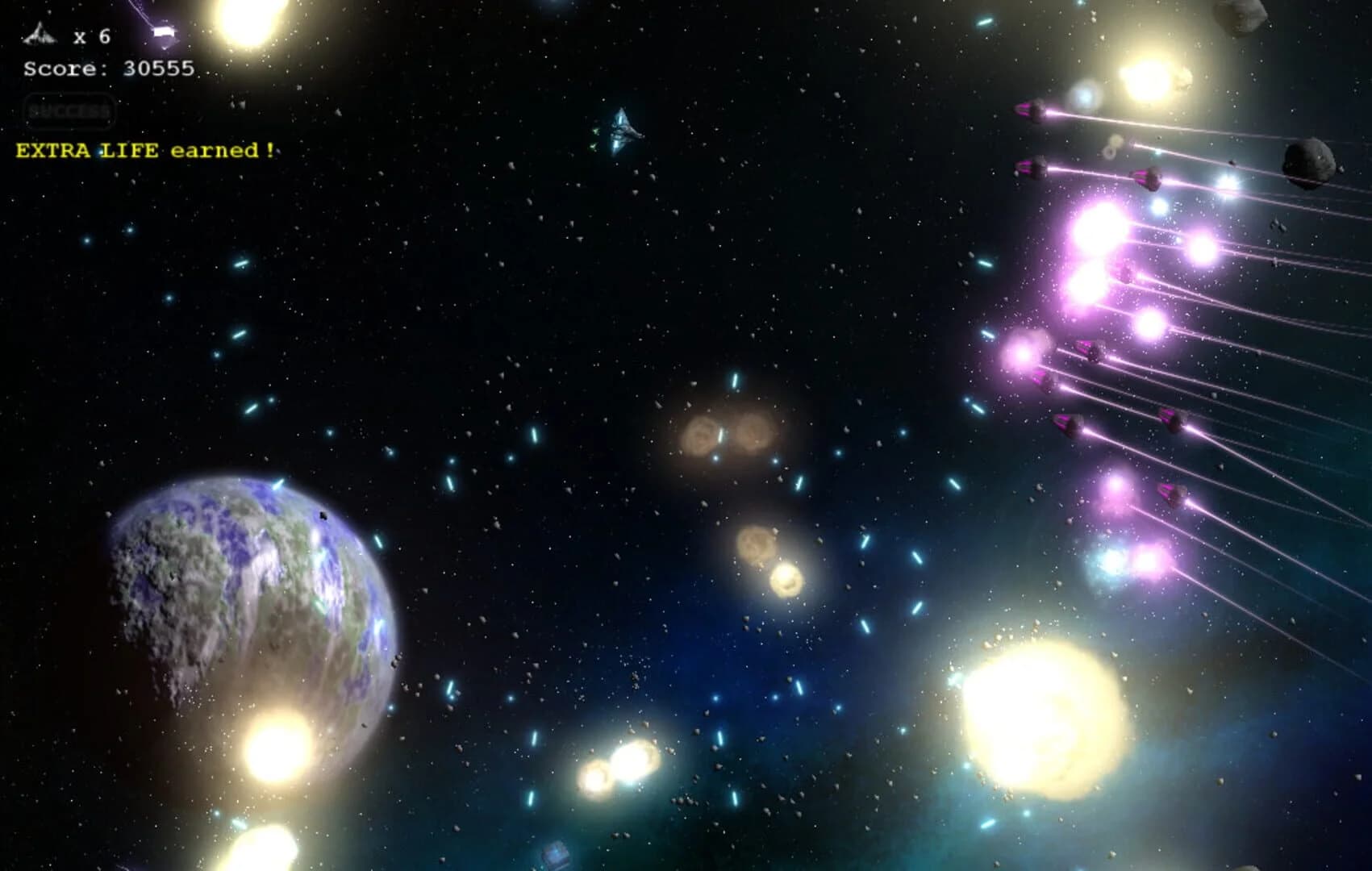 Asteroids Millennium screenshot 3