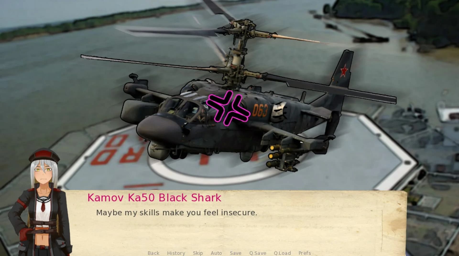 Attack Helicopter Dating Simulator screenshot 4