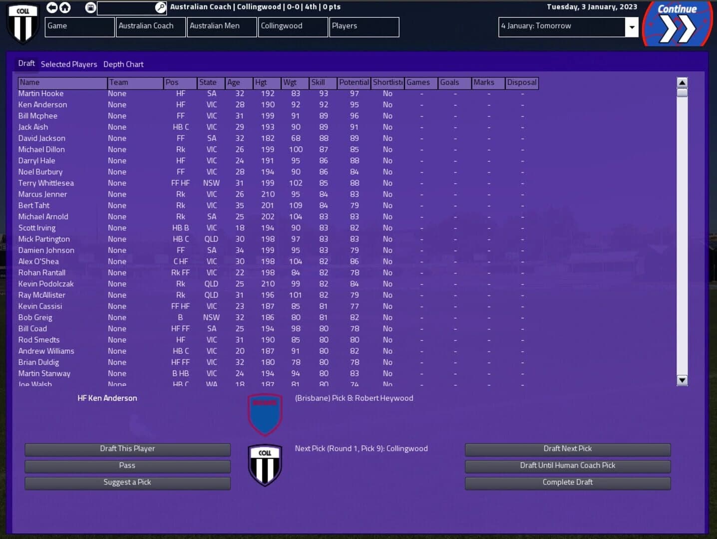 Australian Football Coach 2023 screenshot 5