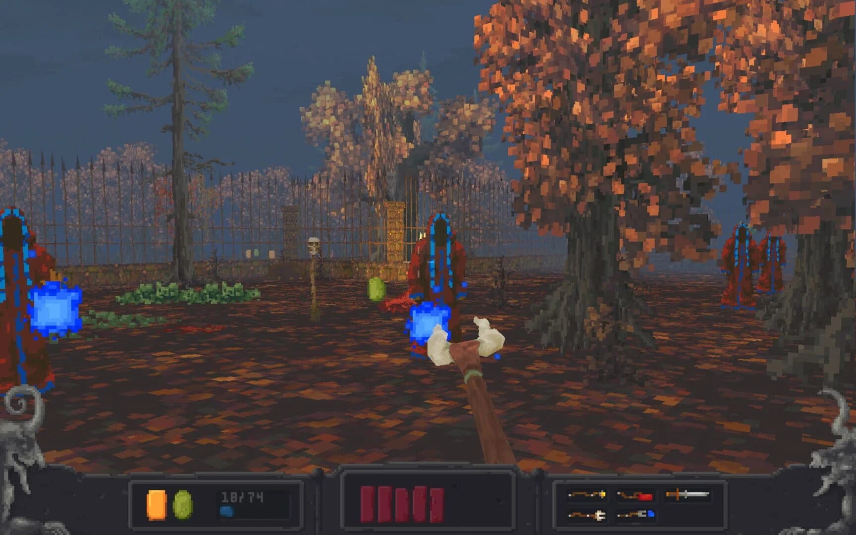 Autumn Night 3D Shooter screenshot 2