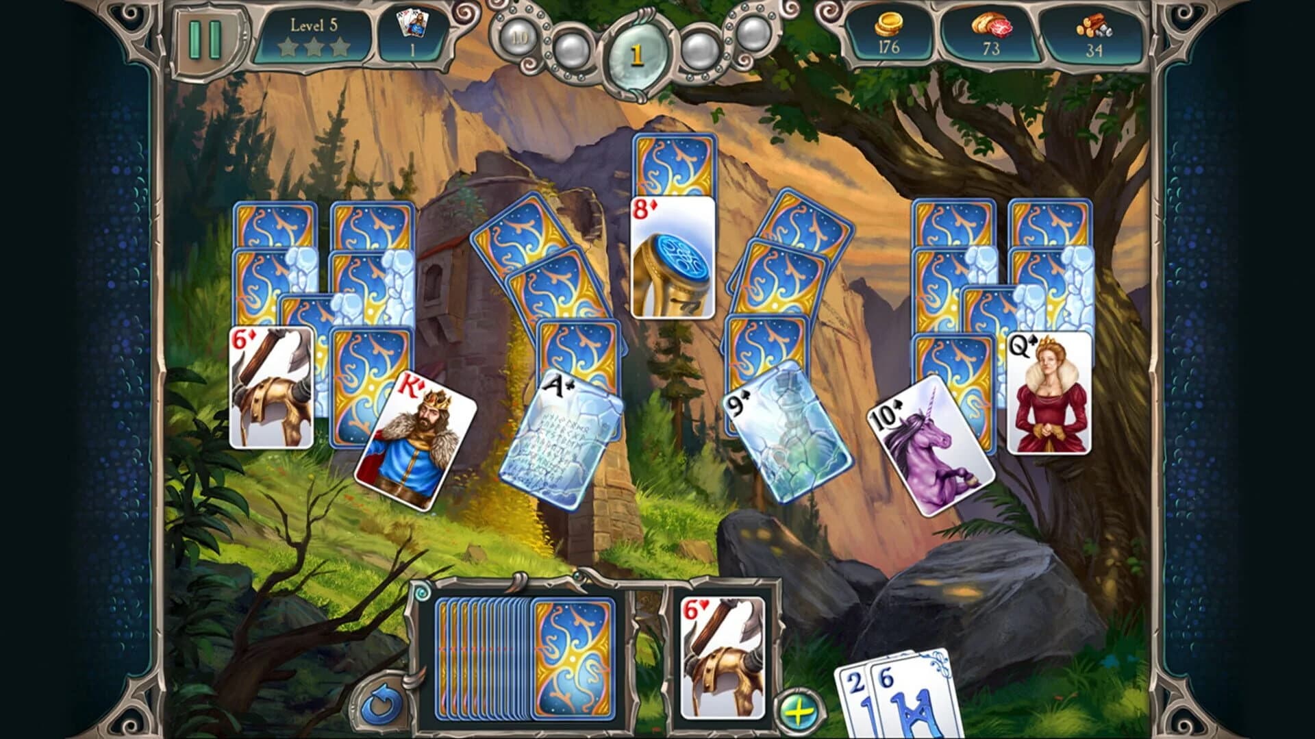 Avalon Legends Solitaire 2 screenshot 4