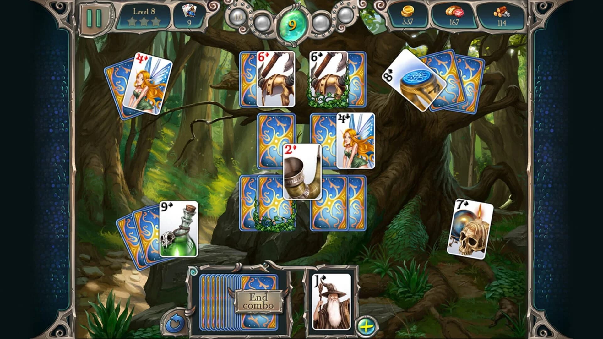 Avalon Legends Solitaire 2 screenshot 1