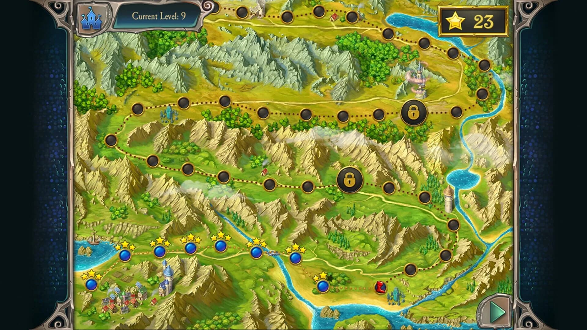 Avalon Legends Solitaire 2 screenshot 2