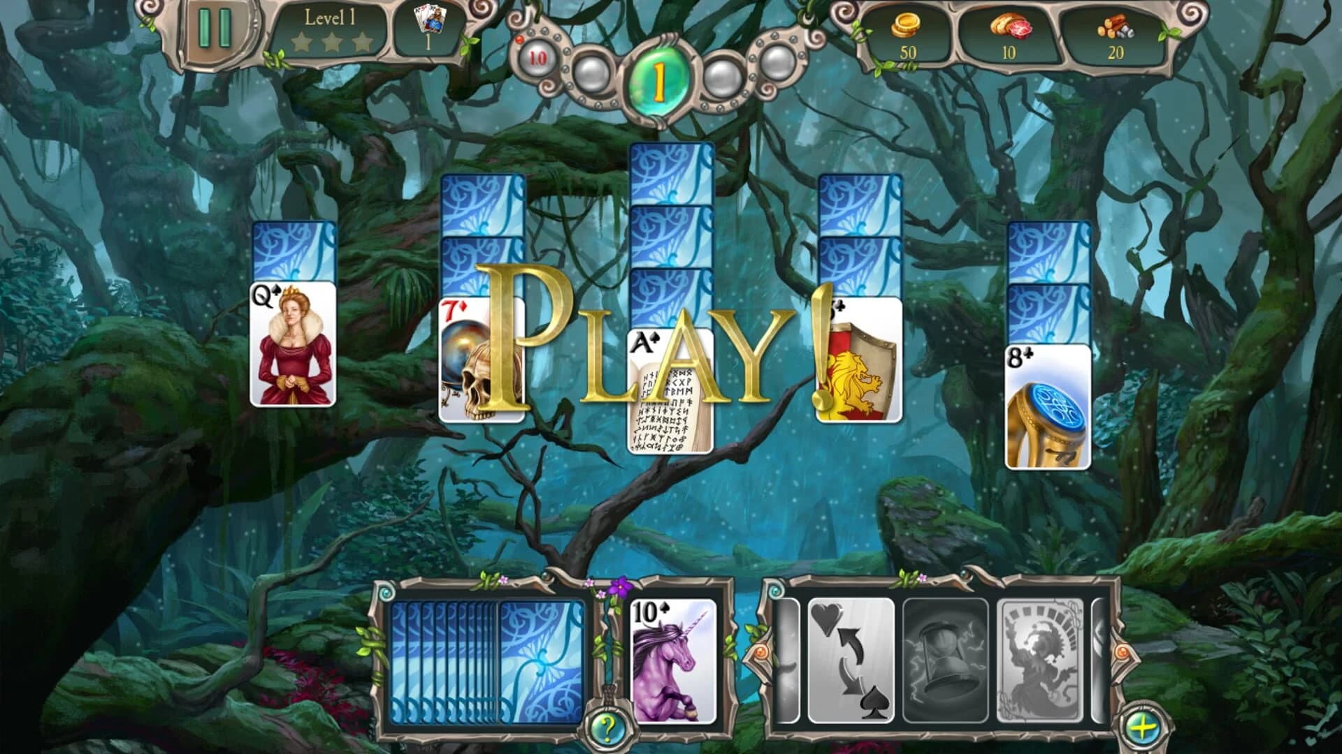 Avalon Legends Solitaire 3 screenshot 1