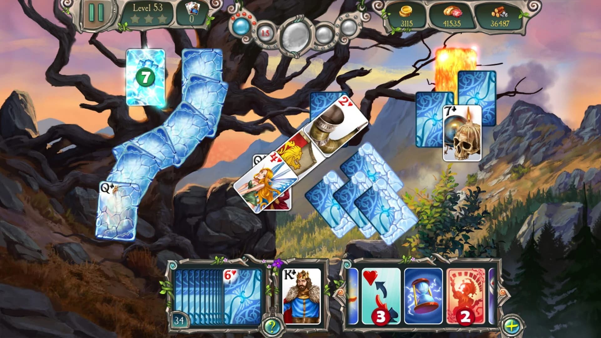 Avalon Legends Solitaire 3 screenshot 4