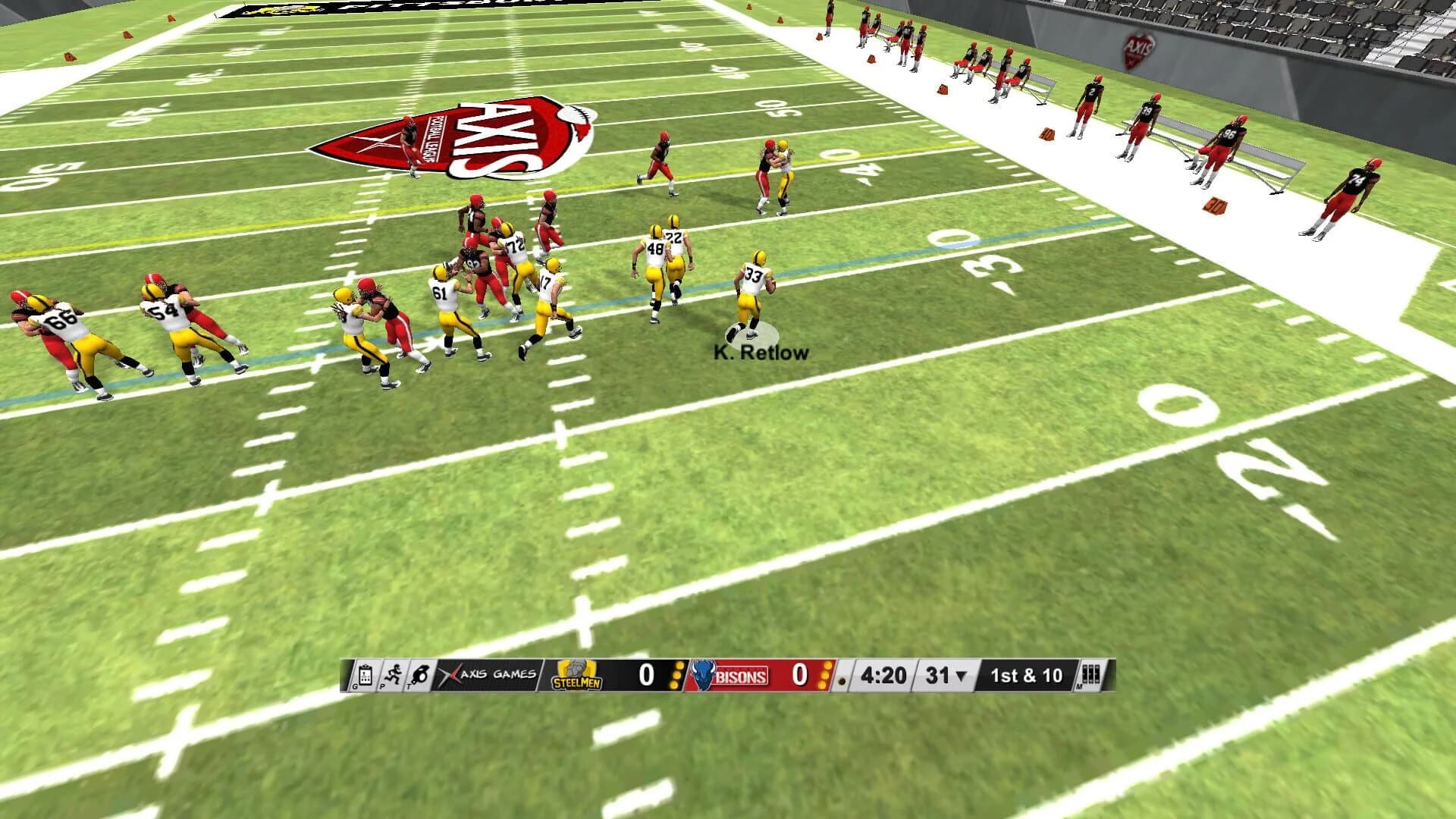 Axis Football 2015 screenshot 5