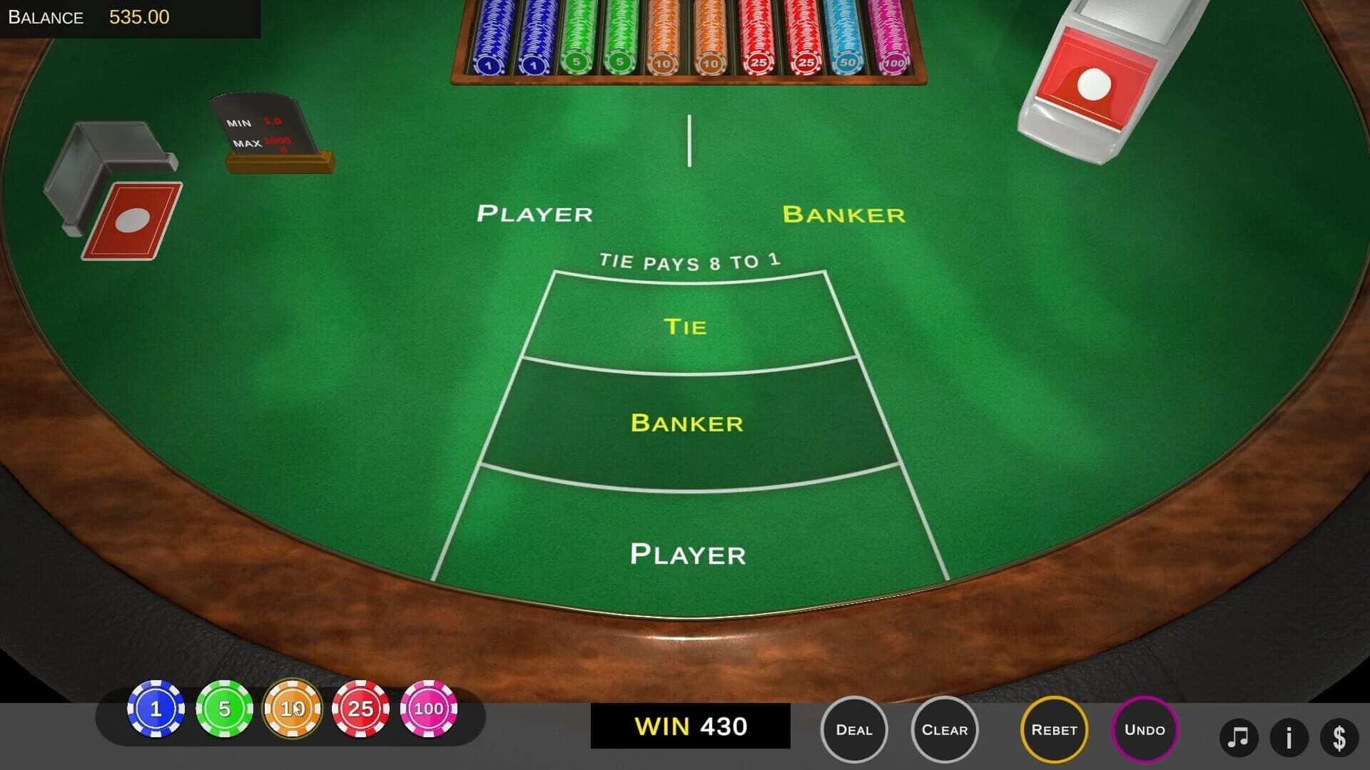 Baccarat screenshot 5