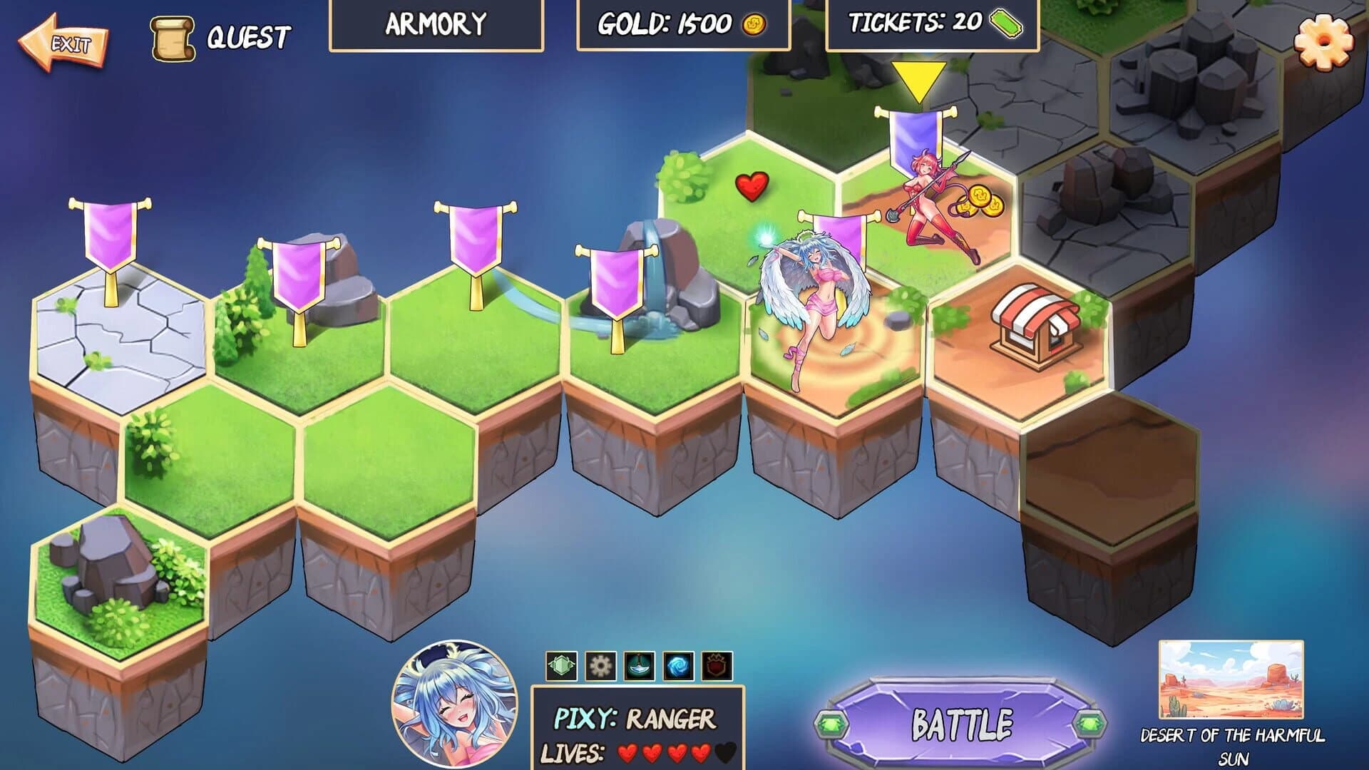 Backpack Quest: Battles And Adventures screenshot 5